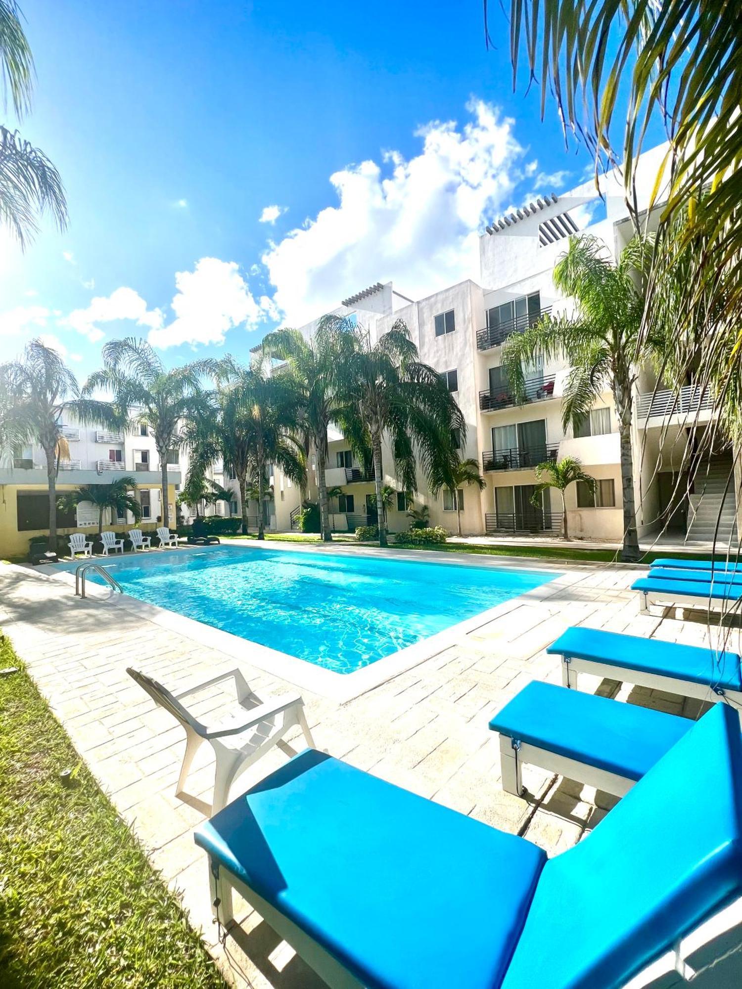 Departamento Blue Vacacional Daire Playa del Carmen Dış mekan fotoğraf